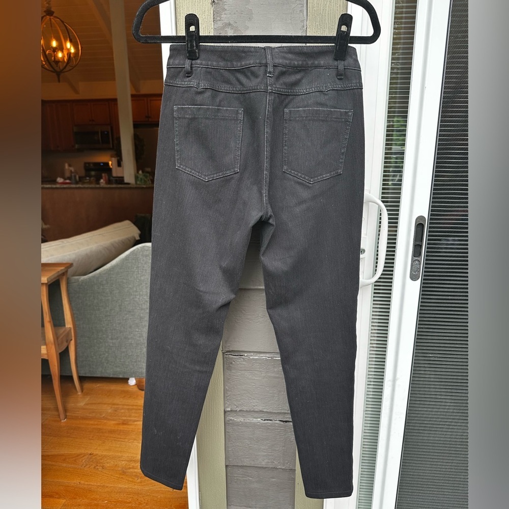 J.McLaughlin Women Black Wash Slim Fit Denim Jeans Size 4 - Picture 3 of 7